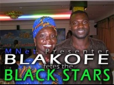 Akua fetes the national football team, Black Stars after their success at the World Cup in Germany.