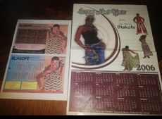 Akua was the first media personality to produce a calendar