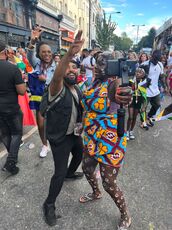 Ghanaian culture at Nottinghill Carnival