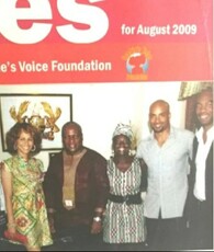 Nicole Ari-Parker, President Mahama, Akua Manfo, Boris Kodjoe, & Kervin Marc.